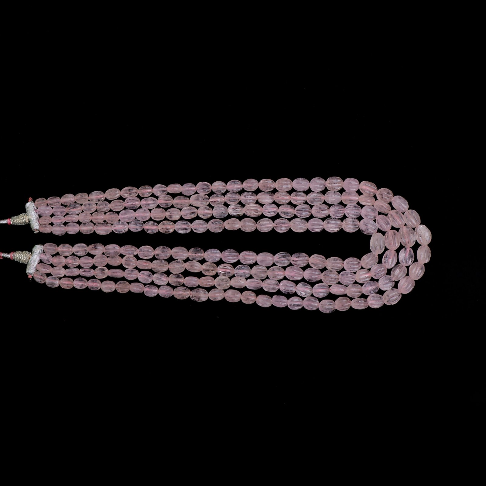 Natural Morganite Carving Oval Beads, 6.5x8.5 mm To 10.5x14 mm, Morganite Carved for Jewelry Making Gemstone Necklace, 18 Inch To 22 Inch - Image 5